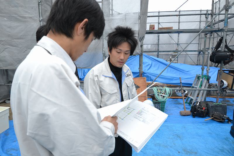 「三井郡大刀洗町01」注文住宅現場リポート⑤【上棟式】