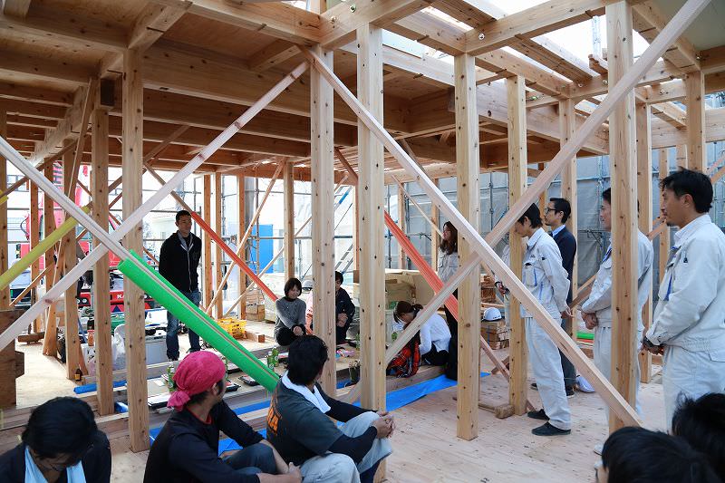 「三井郡大刀洗町01」注文住宅現場リポート⑤【上棟式】