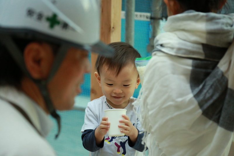 福岡市中央区02　注文住宅建築現場リポート④　～上棟式～