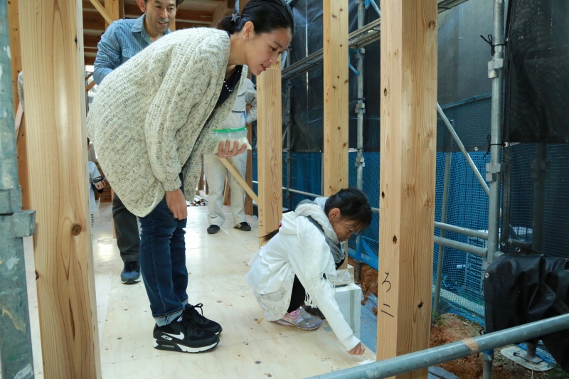 「福岡市中央区02」注文住宅現場リポート④【上棟式】