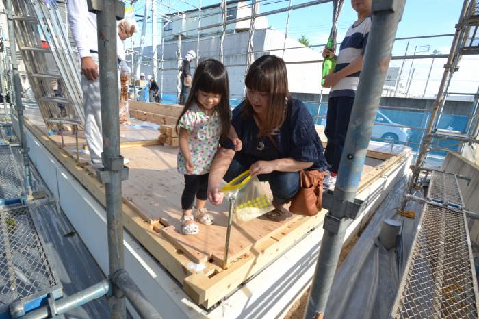 「福岡市南区花畑02」注文住宅現場リポート⑥【上棟式】