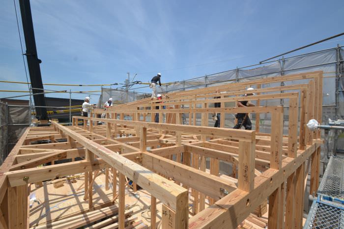 「福岡市南区花畑02」注文住宅現場リポート⑥【上棟式】