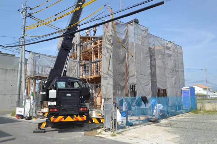 福岡市南区花畑02　注文住宅建築現場リポート⑥　～上棟式～