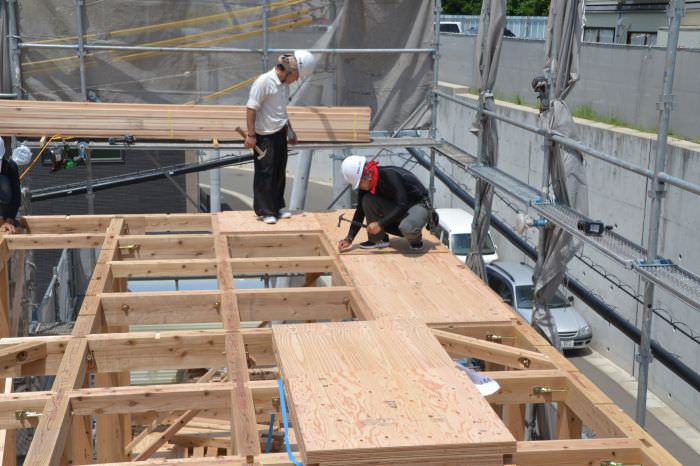 「福岡市南区花畑02」注文住宅現場リポート⑥【上棟式】