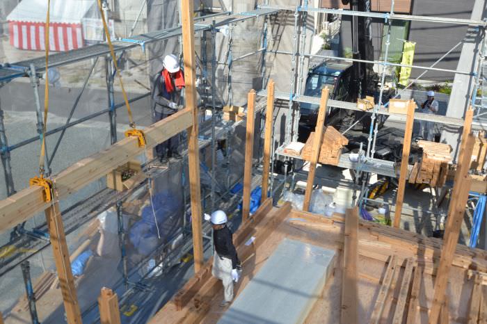 「福岡市南区花畑02」注文住宅現場リポート⑥【上棟式】