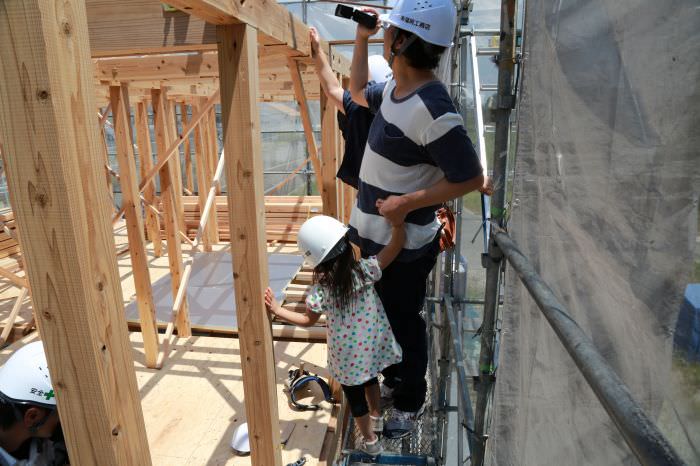 福岡市南区花畑02　注文住宅建築現場リポート⑥　～上棟式～