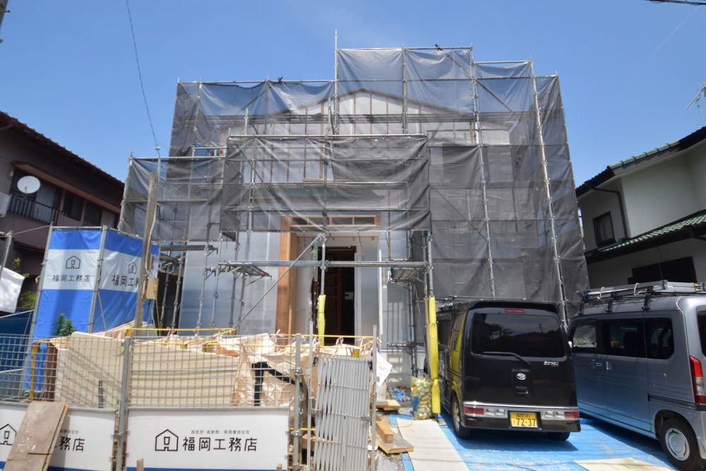 福岡市西区04　注文住宅建築現場リポート⑥