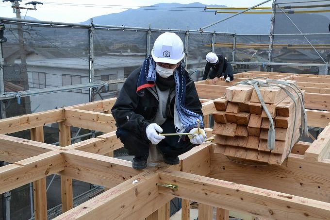 「太宰府市03」注文住宅現場リポート④【上棟式】