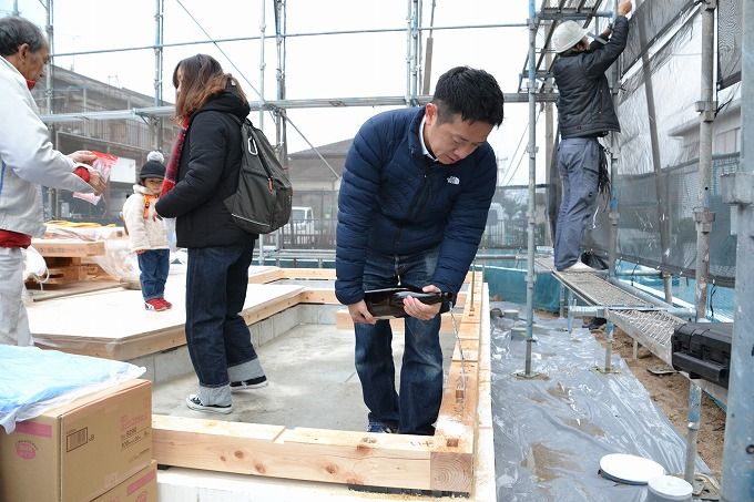 福岡県太宰府市03　注文住宅建築現場リポート④　～上棟式～