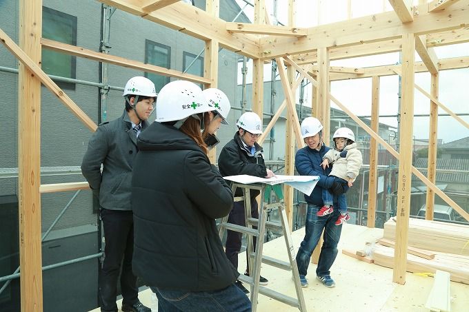 「太宰府市03」注文住宅現場リポート④【上棟式】