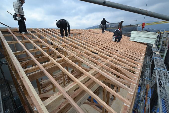 「太宰府市03」注文住宅現場リポート④【上棟式】