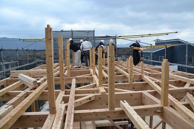 「太宰府市03」注文住宅現場リポート④【上棟式】