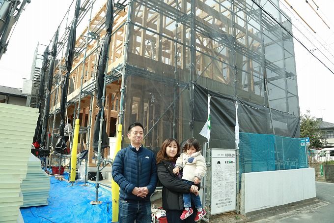 「太宰府市03」注文住宅現場リポート④【上棟式】