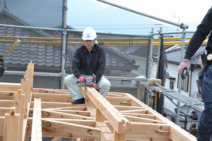 「太宰府市03」注文住宅現場リポート④【上棟式】