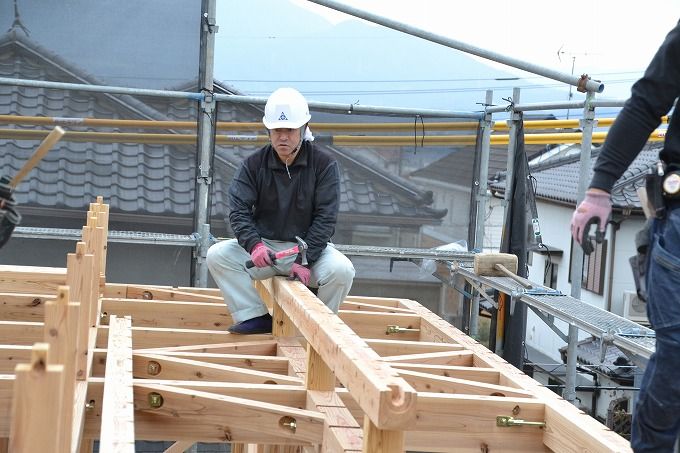 福岡県太宰府市03　注文住宅建築現場リポート④　～上棟式～