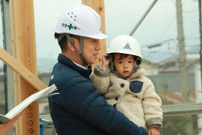 「太宰府市03」注文住宅現場リポート④【上棟式】