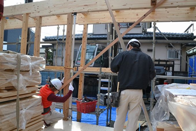 福岡県太宰府市03　注文住宅建築現場リポート④　～上棟式～