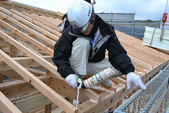 福岡県太宰府市03　注文住宅建築現場リポート④　～上棟式～