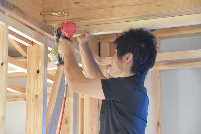 「太宰府市04」注文住宅現場リポート⑦【木工事】【下地】