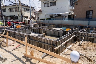 福岡市南区21　注文住宅建築現場リポート④