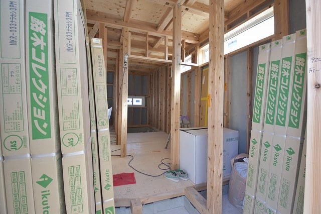 「福岡市西区千里01」注文住宅現場リポート⑦【木工事】【下地】