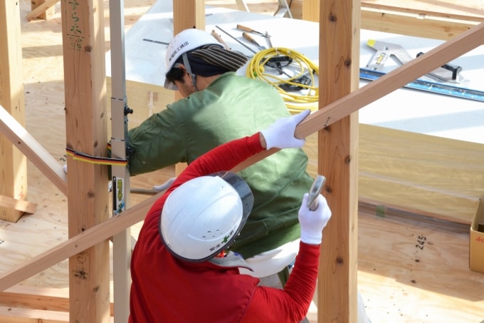 福岡市東区03　注文住宅建築現場リポート⑥　～上棟式～