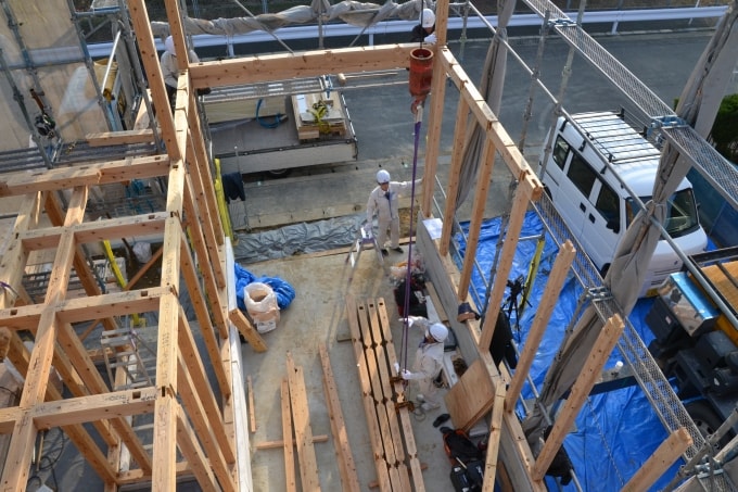 「福岡市東区03」注文住宅現場リポート⑥【上棟式】