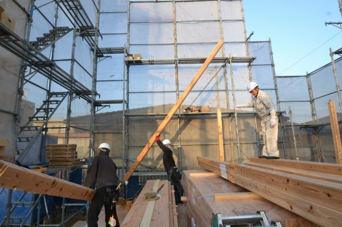 「福岡市東区03」注文住宅現場リポート⑥【上棟式】