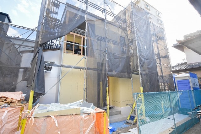 「福岡市博多区02」注文住宅現場リポート⑥【木工事】【外断熱材】