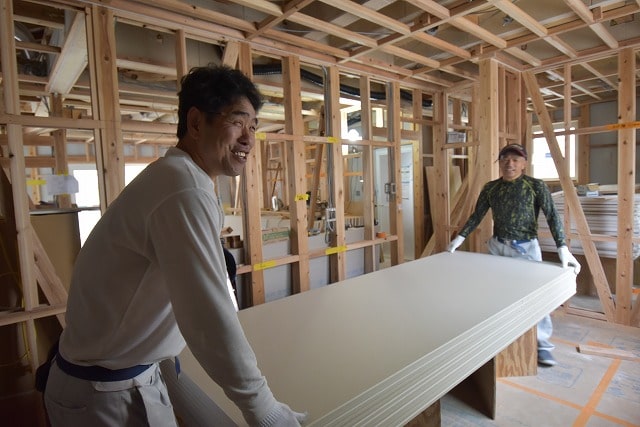 「福岡市中央区03」注文住宅現場リポート⑨【木工事】【下地】