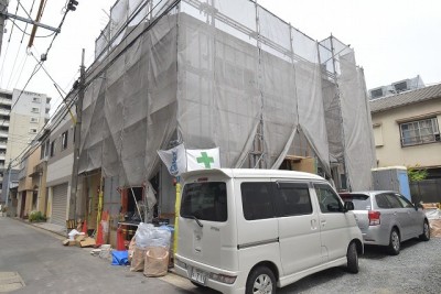 福岡市中央区03　注文住宅建築現場リポート⑨