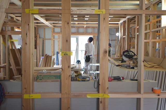 「福岡市中央区03」注文住宅現場リポート⑨【木工事】【下地】