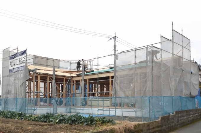 「糟屋郡粕屋町02」注文住宅現場リポート⑦【上棟式】