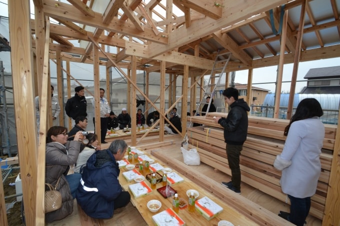 「糟屋郡粕屋町02」注文住宅現場リポート⑦【上棟式】