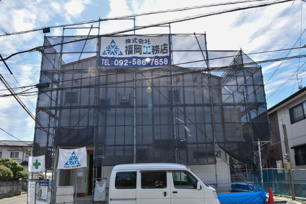 「福岡市西区05」注文住宅現場リポート⑦【木工事】【石膏ボード】