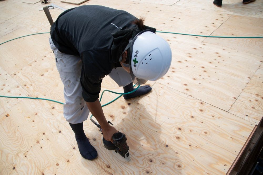 福岡市東区青葉01　注文住宅建築現場リポート⑥　～上棟式～