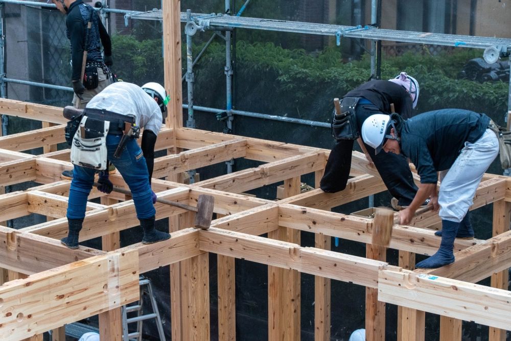 「福岡市東区青葉01」注文住宅現場リポート⑥【上棟式】