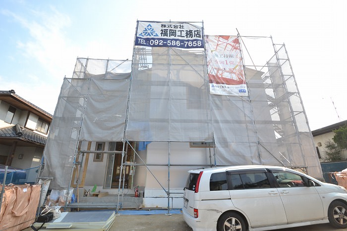 福岡県太宰府市02　注文住宅建築現場リポート⑦