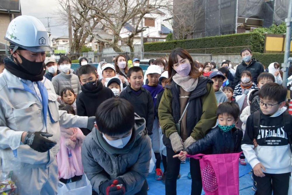 福岡県那珂川市08　注文住宅建築現場リポート④　～上棟式2日目～