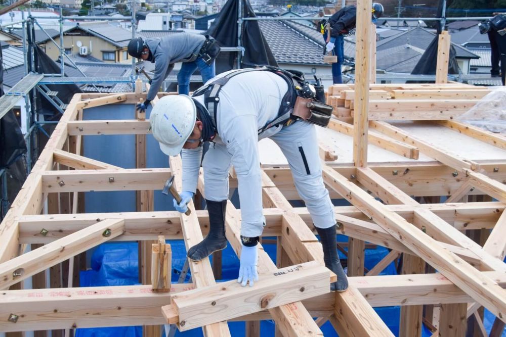 「那珂川市08」注文住宅現場リポート④【上棟式】