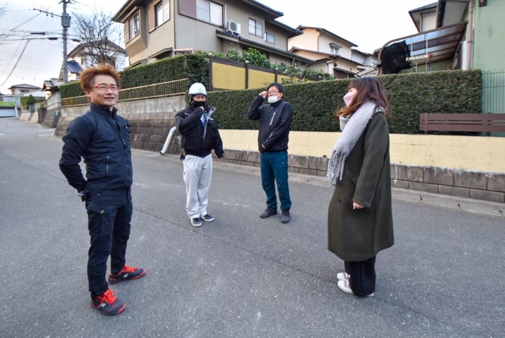 福岡県那珂川市08　注文住宅建築現場リポート④　～上棟式2日目～