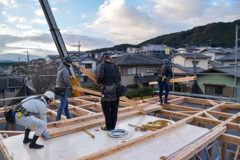 「那珂川市08」注文住宅現場リポート④【上棟式】
