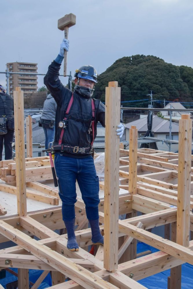 「那珂川市08」注文住宅現場リポート④【上棟式】