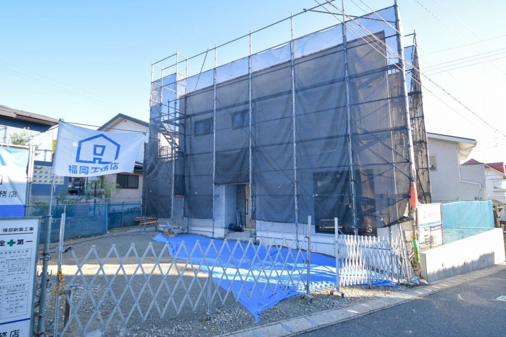 福岡市城南区友丘02　注文住宅建築現場リポート⑥　～木工事・石膏ボード施工～