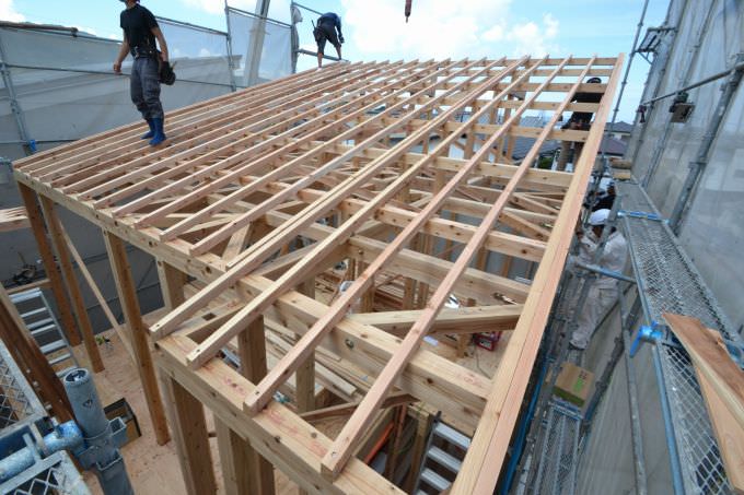 「福岡市南区05」注文住宅現場リポート⑤【上棟式】