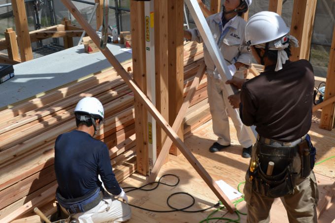 「福岡市南区05」注文住宅現場リポート⑤【上棟式】