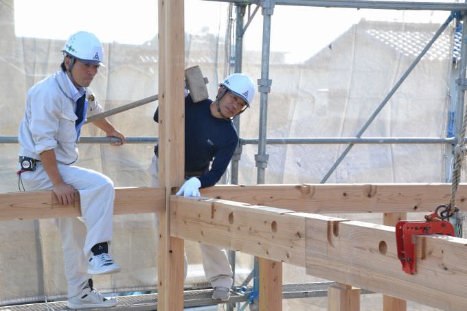 福岡市南区05　注文住宅建築現場リポート⑤　～上棟式～