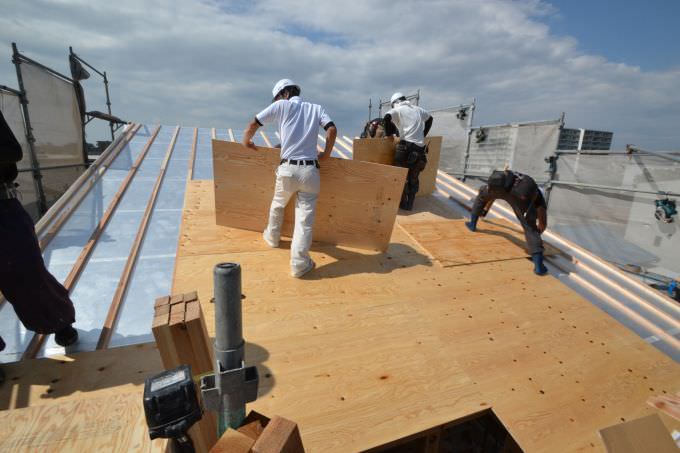 福岡市南区05　注文住宅建築現場リポート⑤　～上棟式～