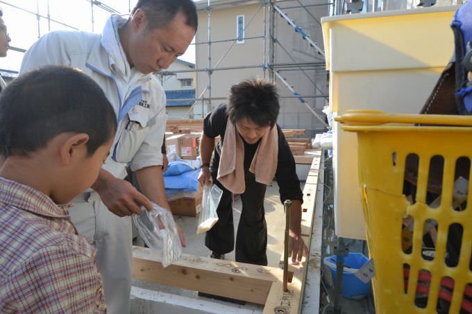 福岡市南区05　注文住宅建築現場リポート⑤　～上棟式～