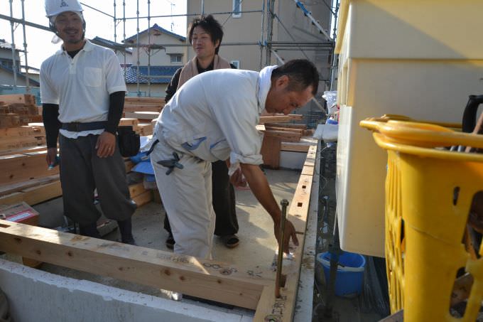 「福岡市南区05」注文住宅現場リポート⑤【上棟式】